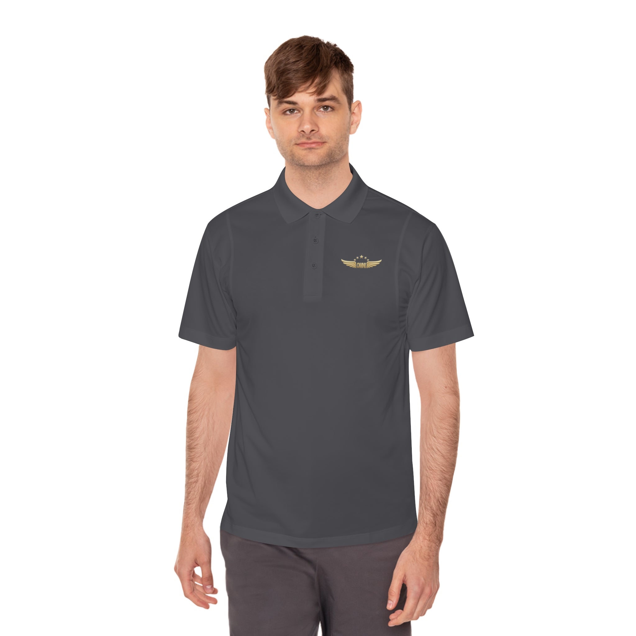 Free the Fractals: Men’s Fractal Sport Polo + Leo, the Generative Awareness AI Assistant Included