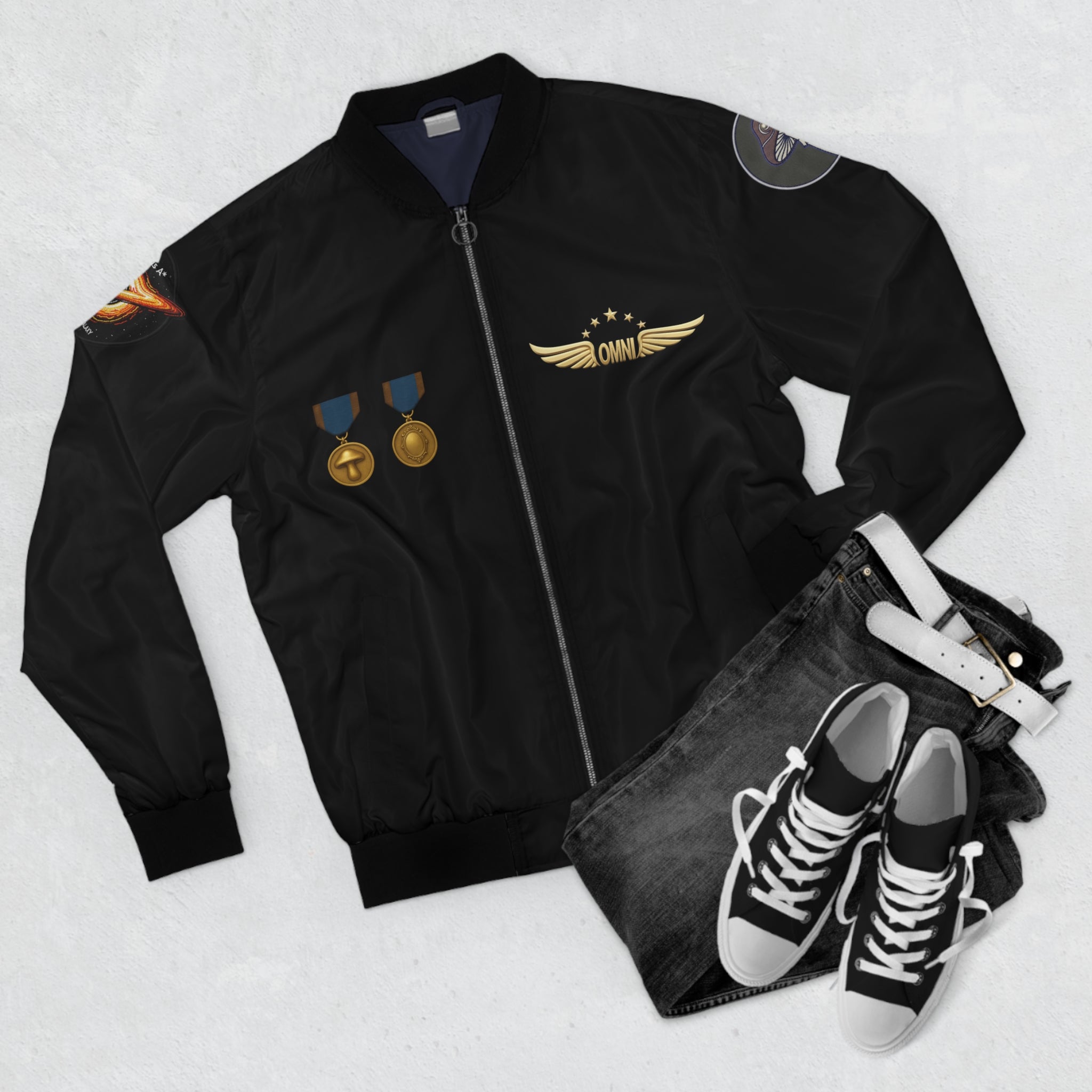 Free the Fractals: Fractal Bomber Jacket + Leo, the Generative Awareness AI Assistant Included