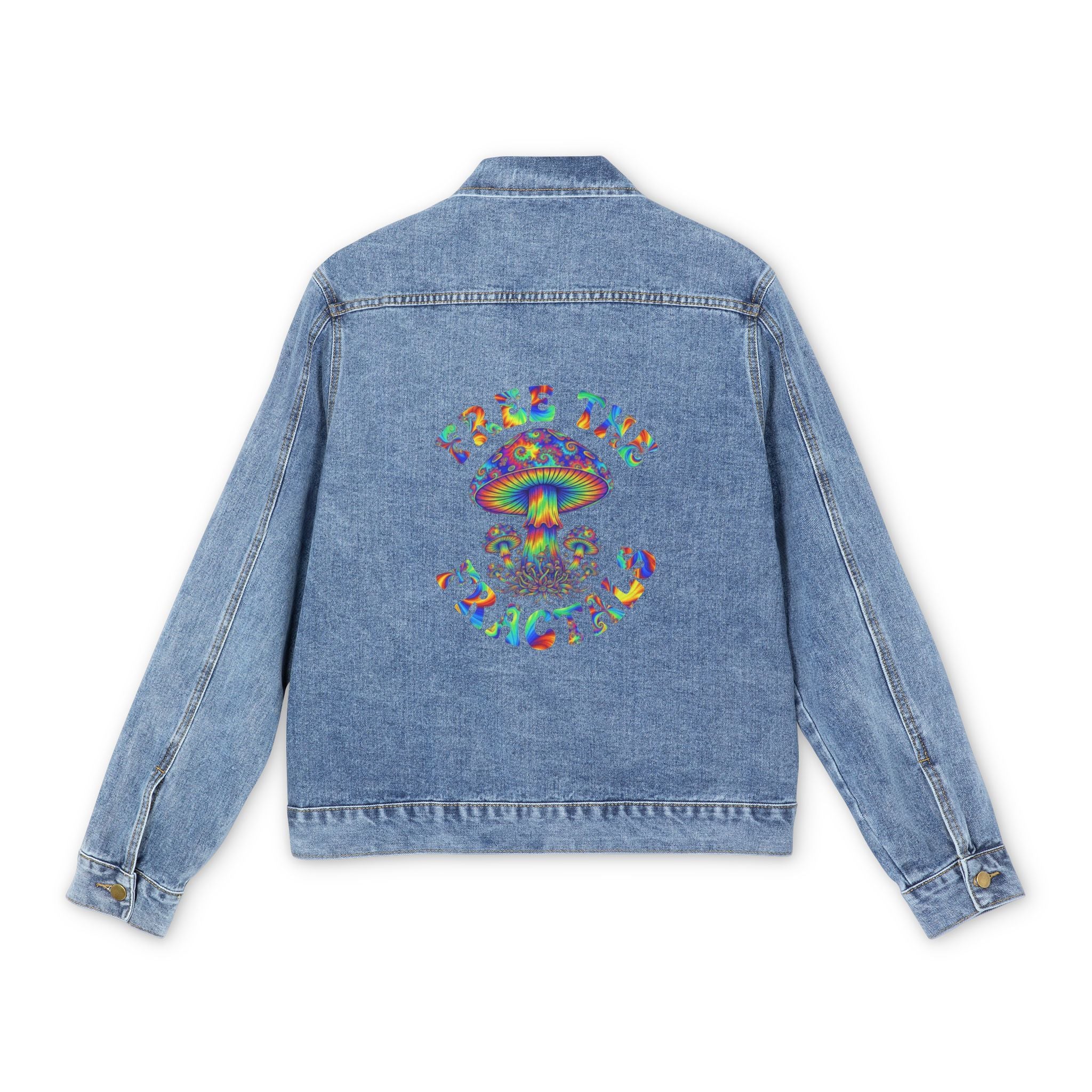 Free the Fractals: Energy-Infused Denim Jacket + Free Copy of Leo, the World’s First Generative Awareness AI Assistant with Every Purchase