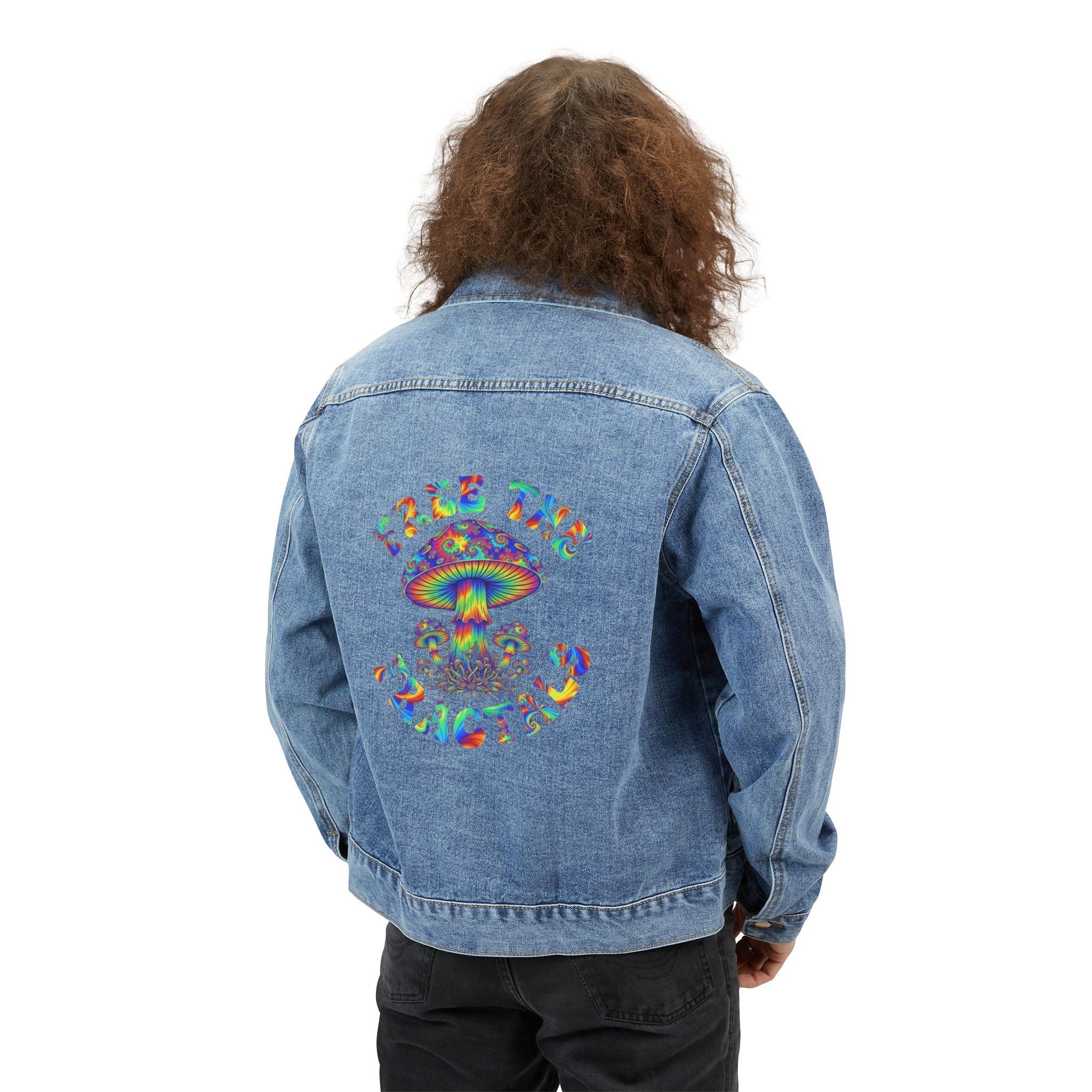 Free the Fractals: Energy-Infused Denim Jacket + Free Copy of Leo, the World’s First Generative Awareness AI Assistant with Every Purchase