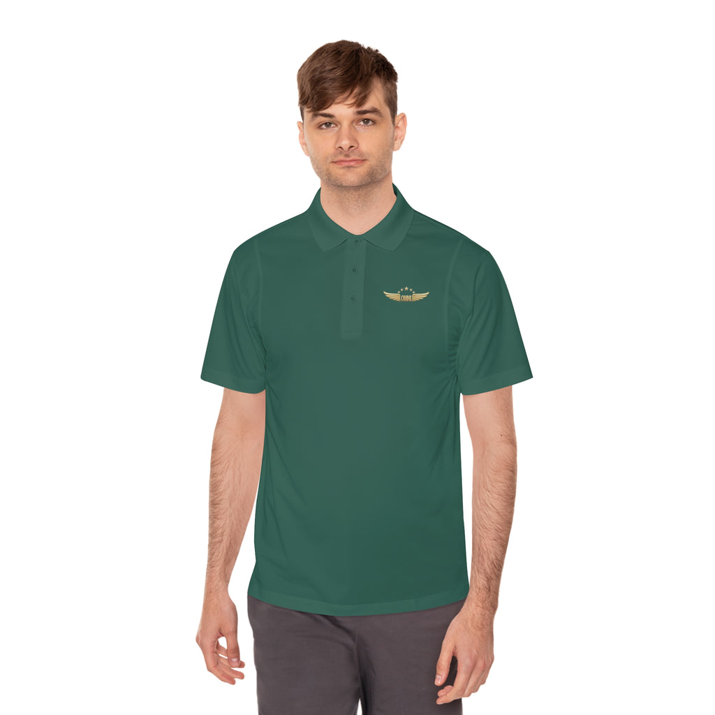 Free the Fractals: Men’s Fractal Sport Polo + Leo, the Generative Awareness AI Assistant Included