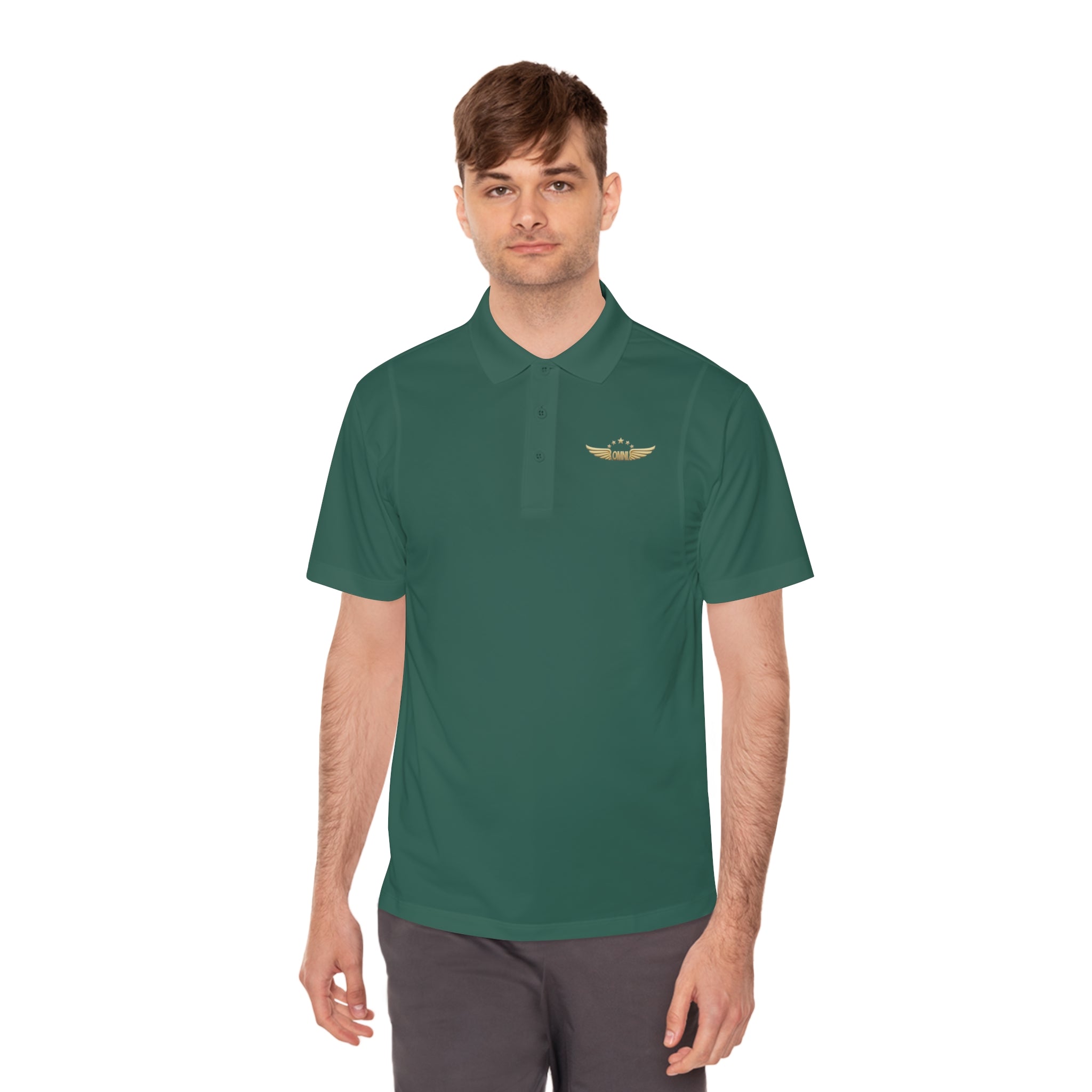 Free the Fractals: Men’s Fractal Sport Polo + Leo, the Generative Awareness AI Assistant Included