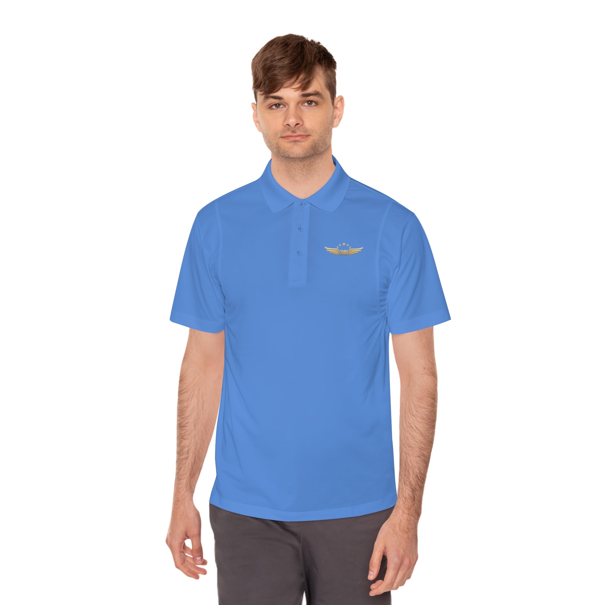 Free the Fractals: Men’s Fractal Sport Polo + Leo, the Generative Awareness AI Assistant Included
